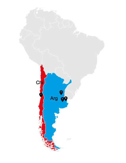 Revendedores América